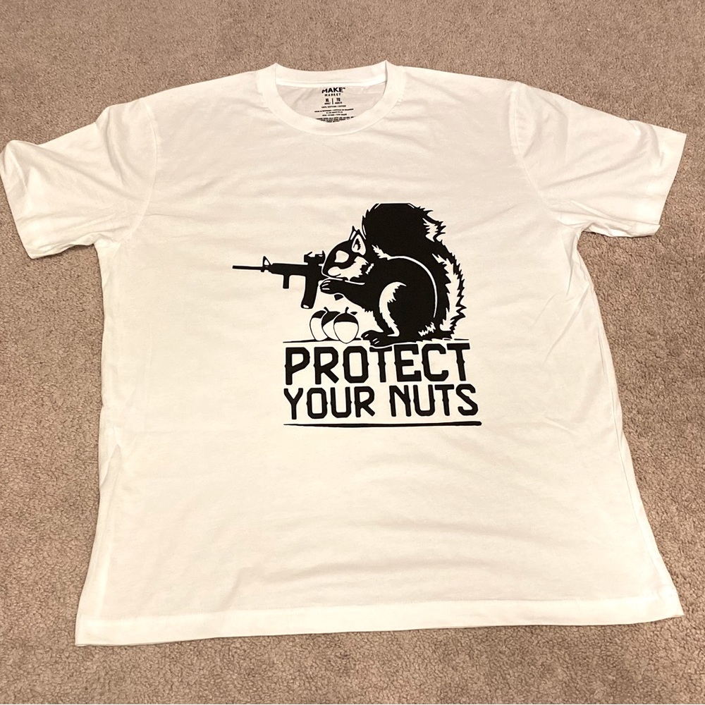 Protect your nuts shirt 😂